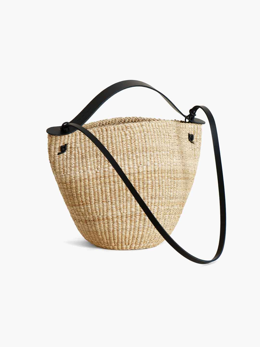No.42 Medium Bell Shoulder Bag - Natural
