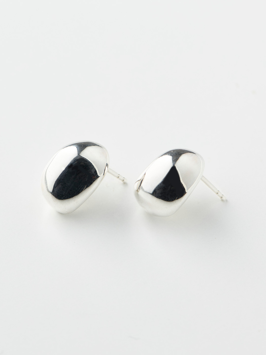 小山 Piereced Earring / OBA-09P - Silver