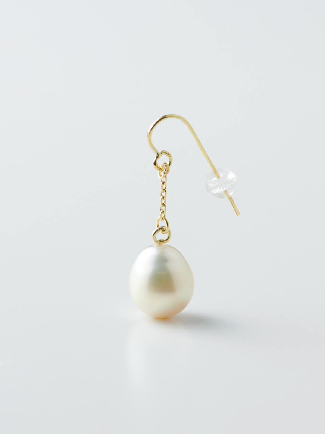 Lemonade Pearl Pierced Earring - Gold