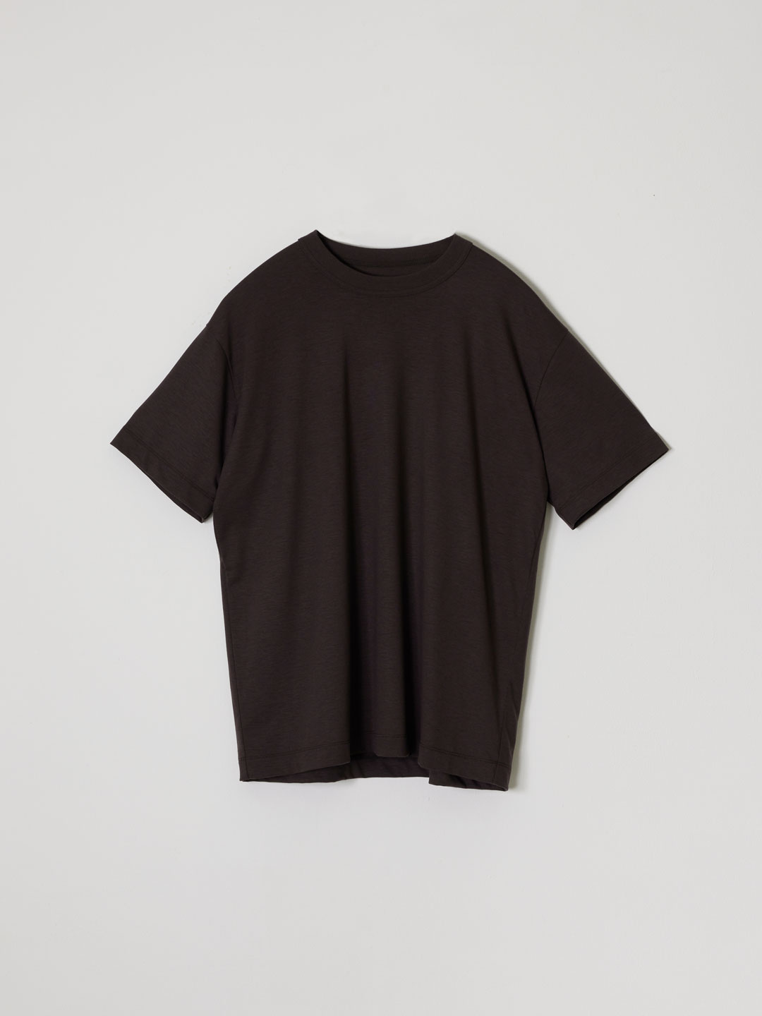 Cotton Spinning Wool T-Shirt - Brown