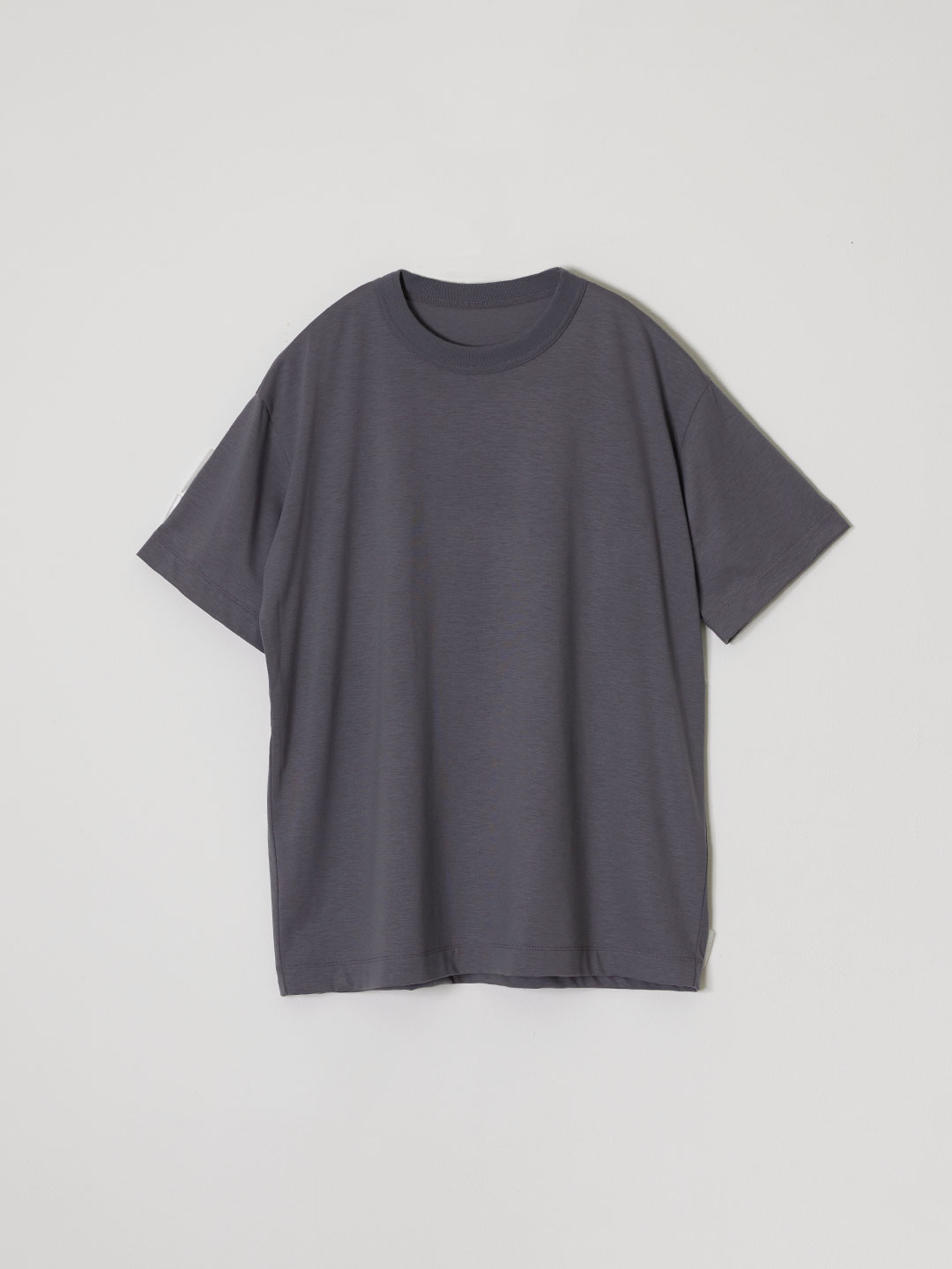 Cotton Spinning Wool T-Shirt - Grey