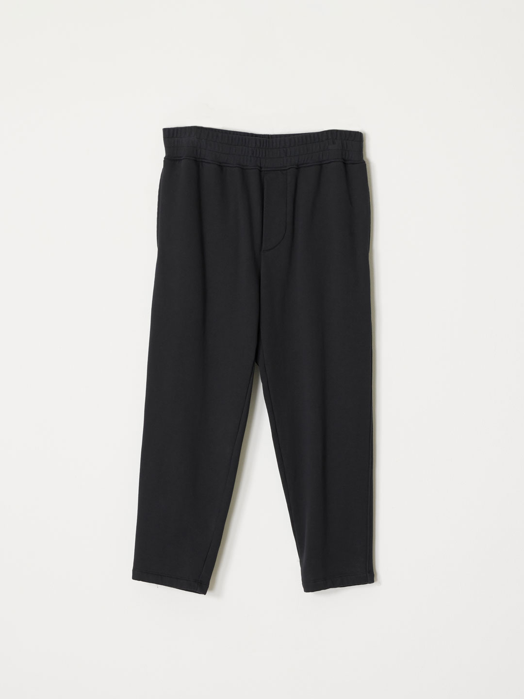 Organic Cotton Terry Trousers - Dark Grey