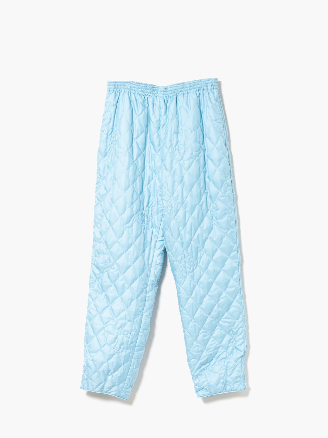 Quilted Sahara Trouser - Light Blue
