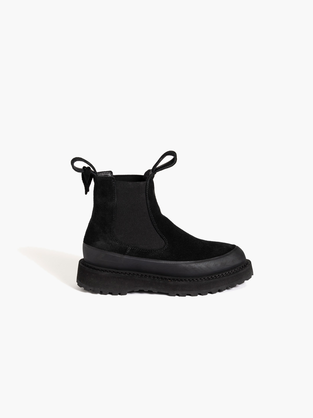 Side Gore Country Boots - Black