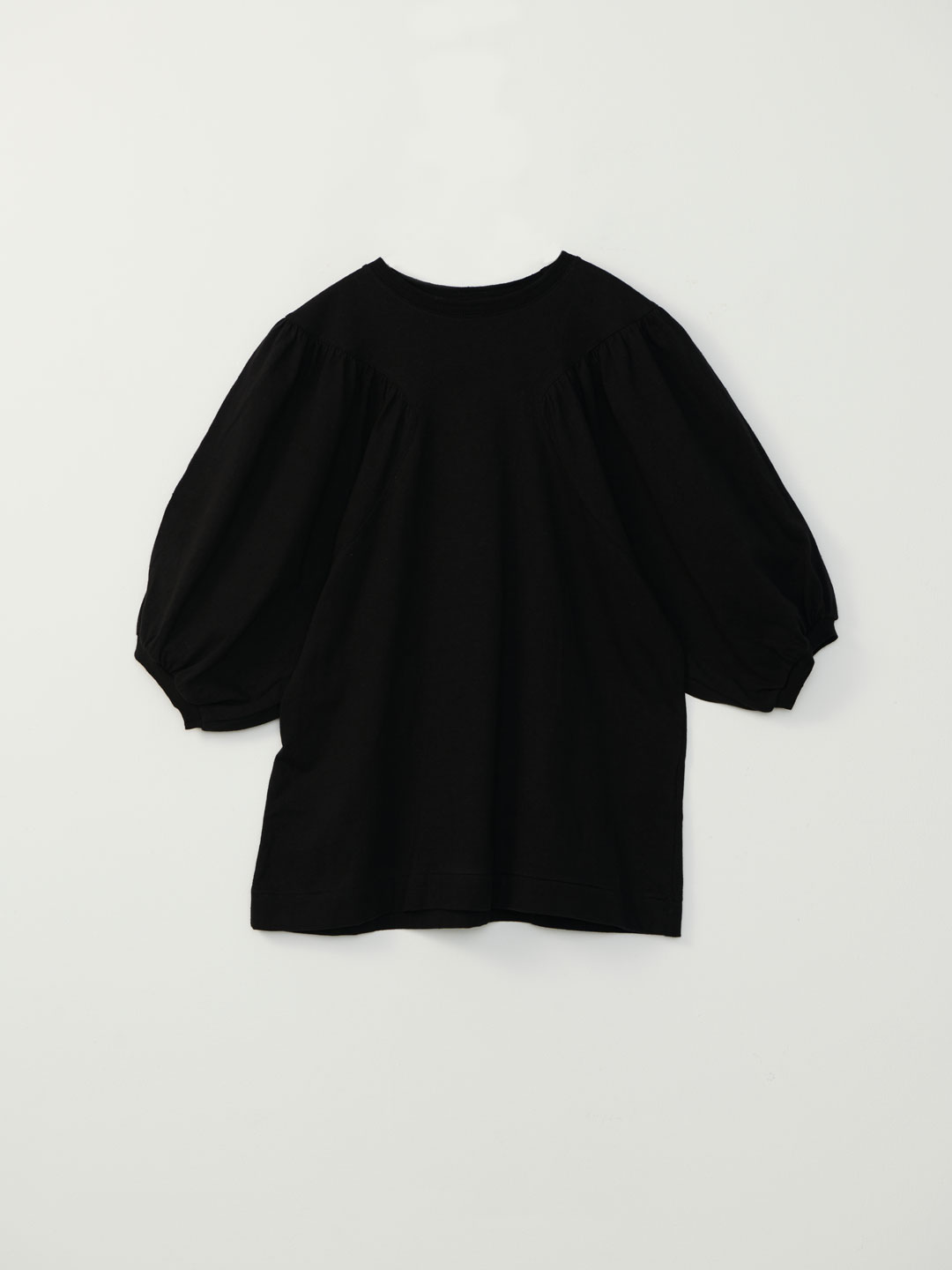 Victorian Sleeve Short Sleeve T - Black