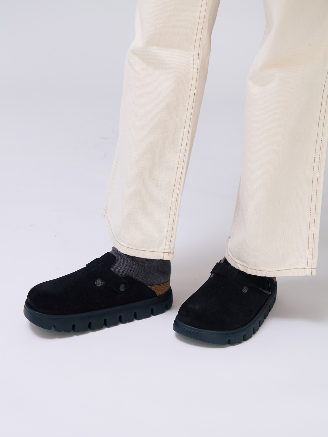 Boston Chunky Sandals - Black