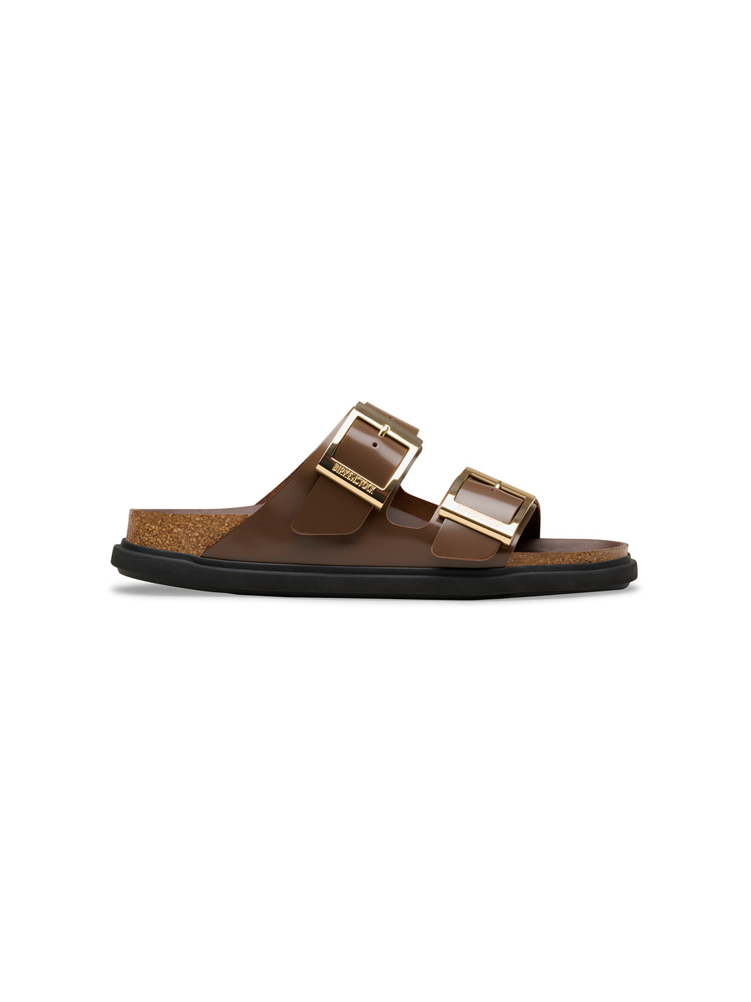 Arizona Droplet Buckle Sandal - Dark Brown