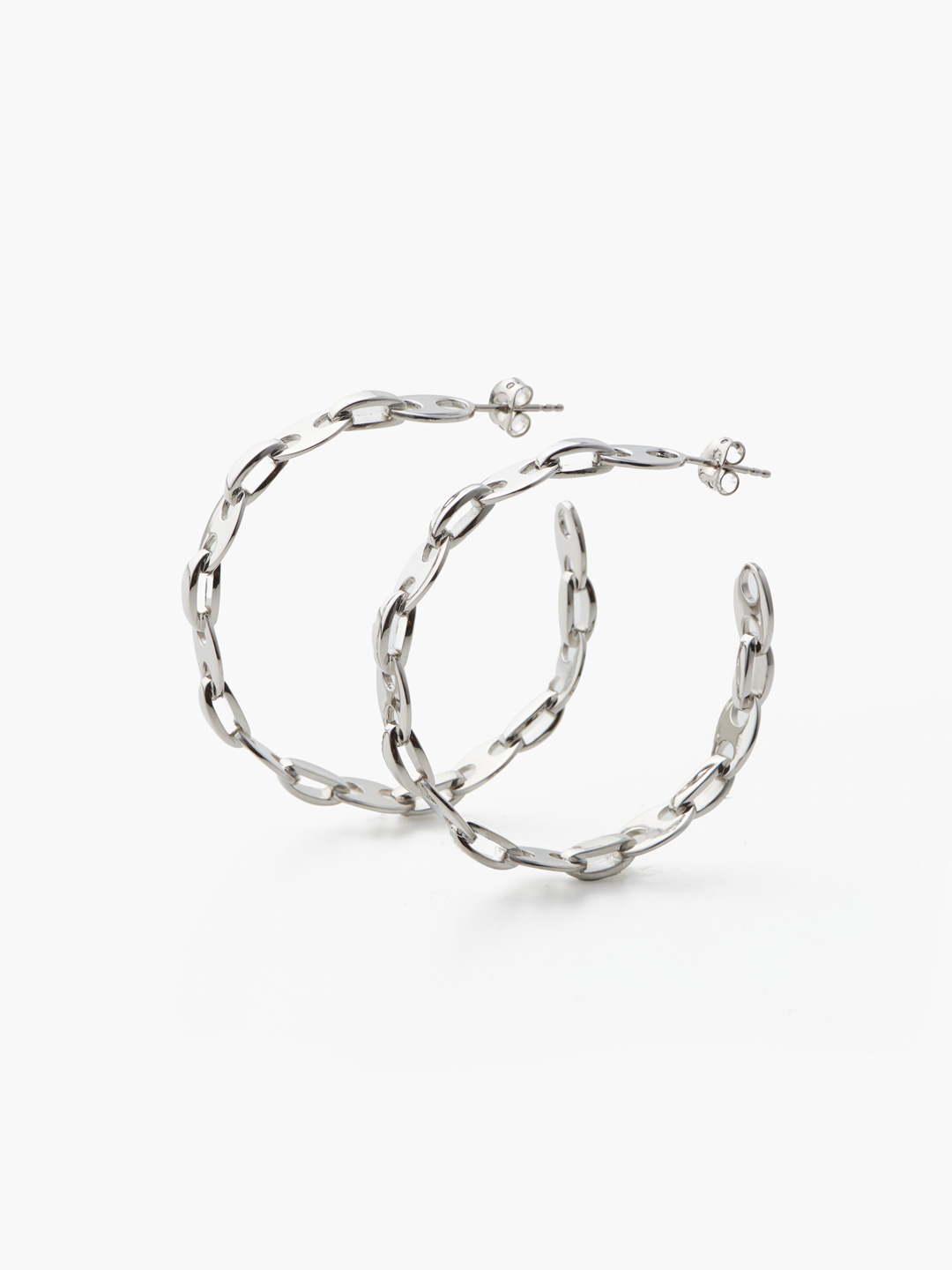 Eight Nano Hoop - Silver