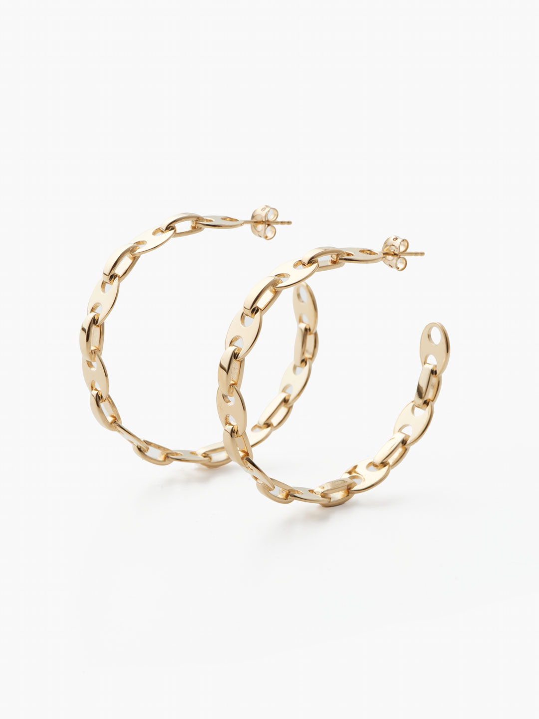 Eight Nano Hoop - Yellow Gold