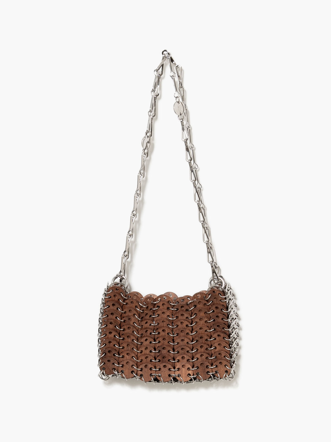 Small Lconic 1969 Bag In Wood - Brown