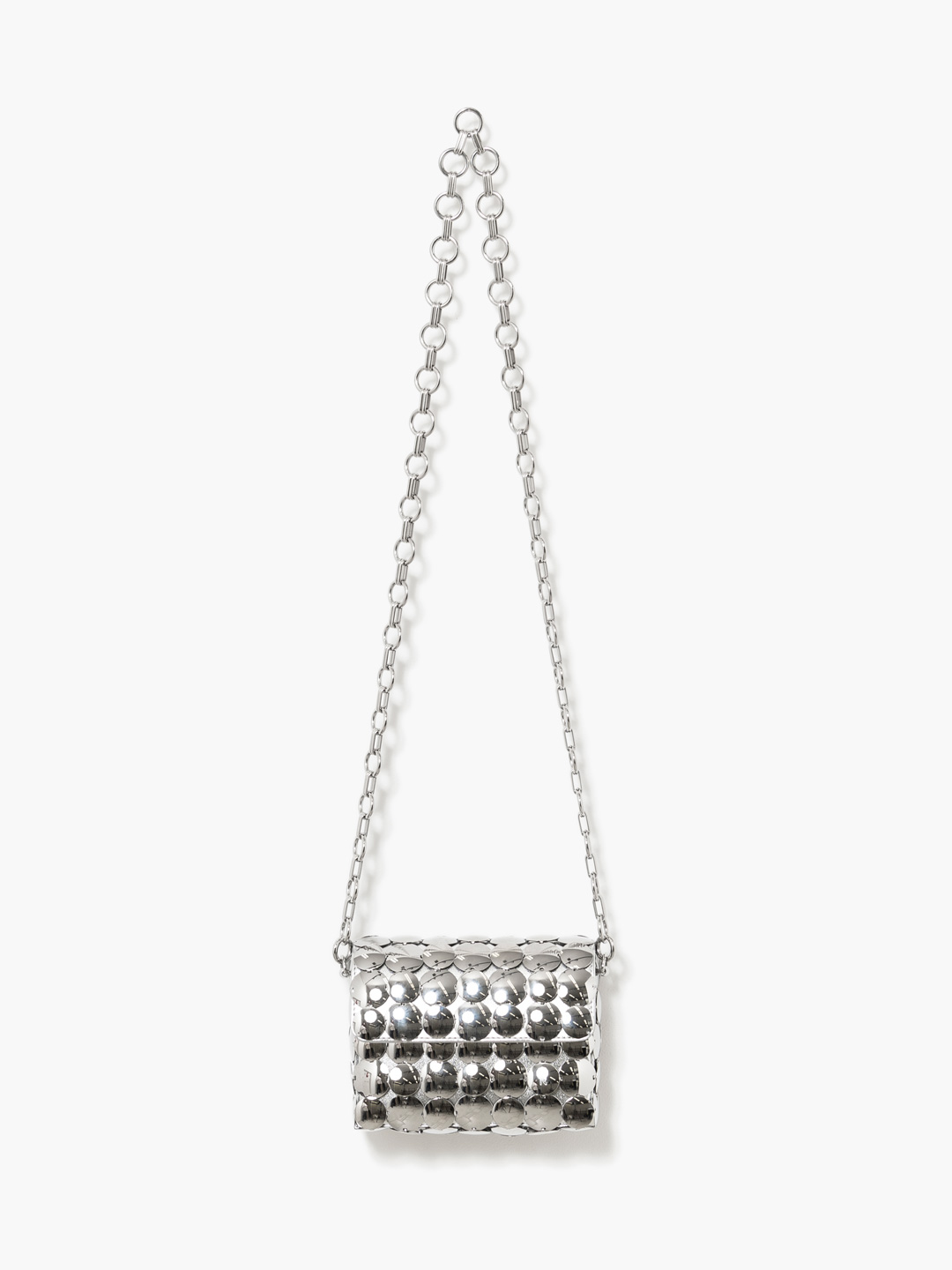 Quilted Bag  - Silver