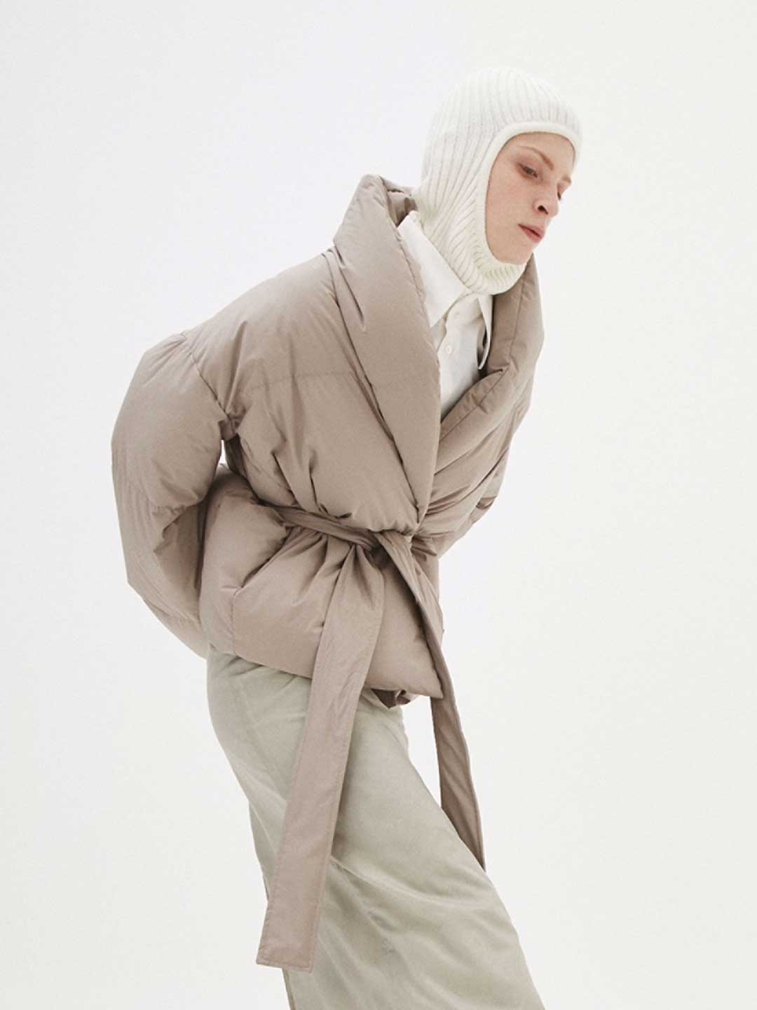 New Dada Petit Coat - Grey Beige