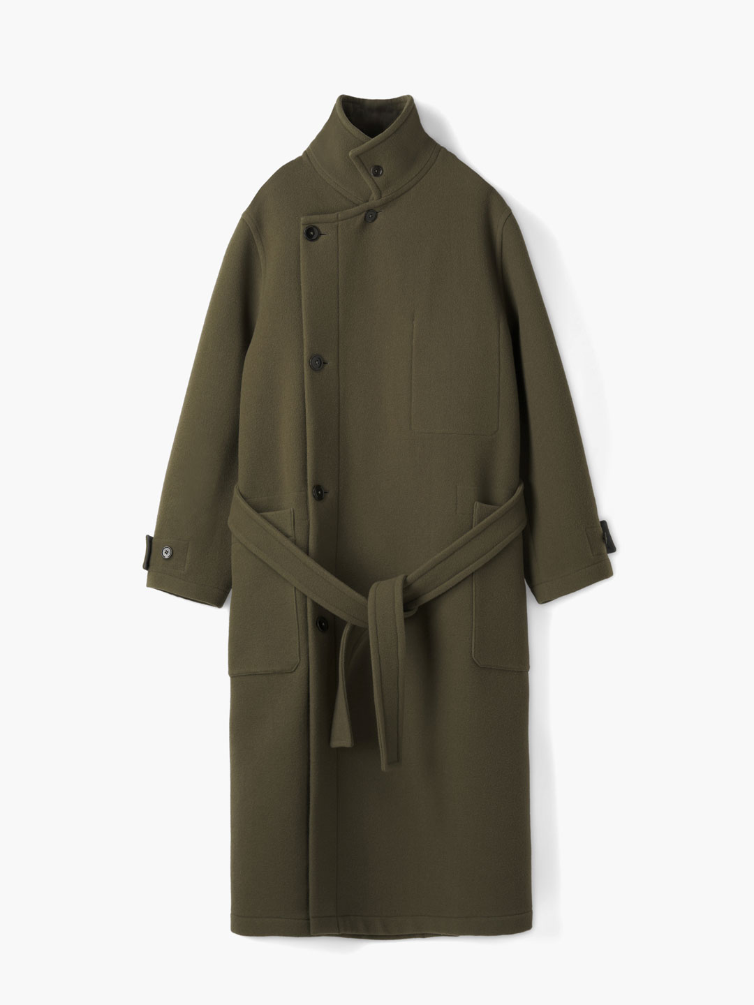 Wrap Coat - Dark Brown