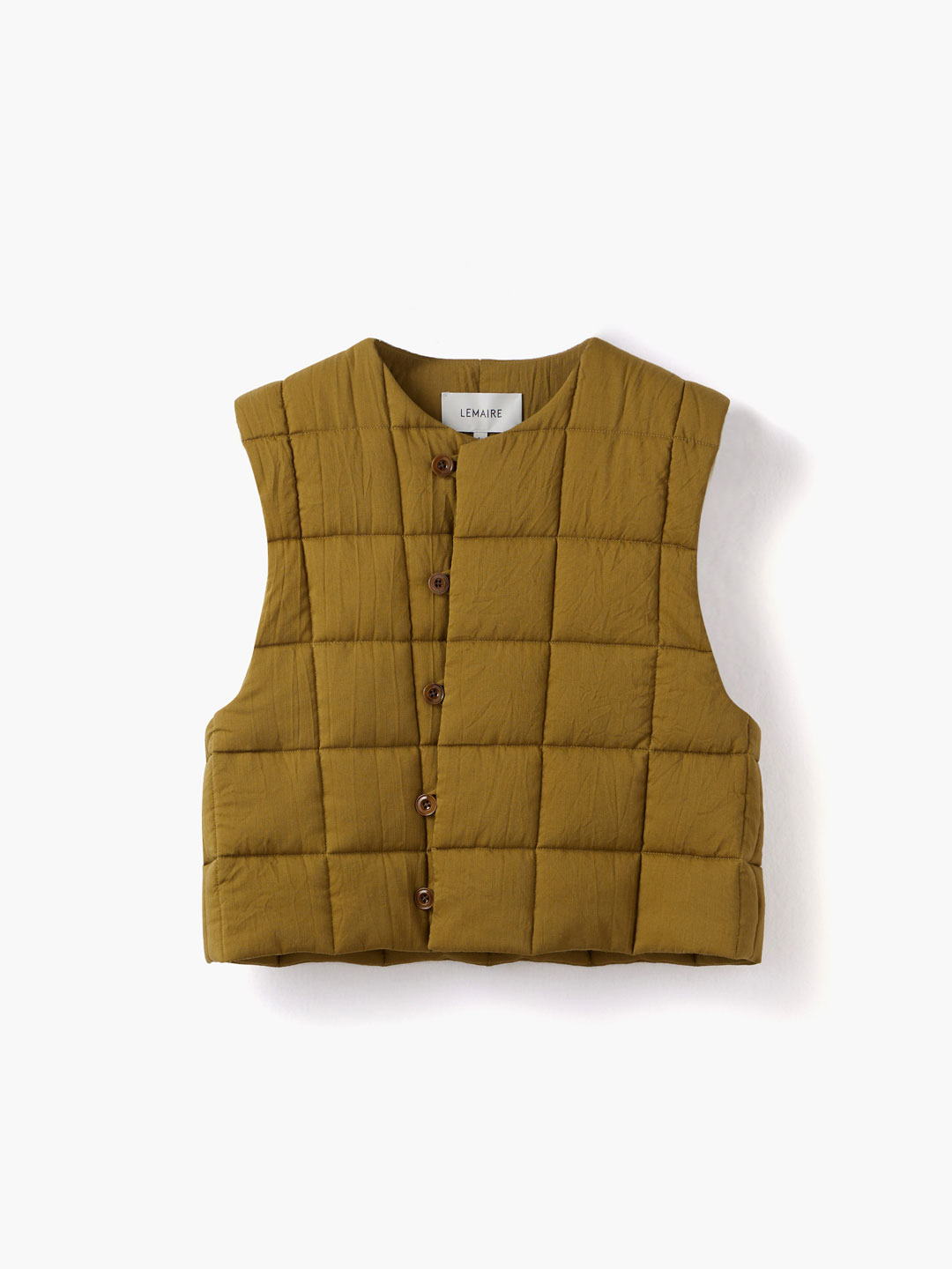 Wadded Gilet - Pistachio