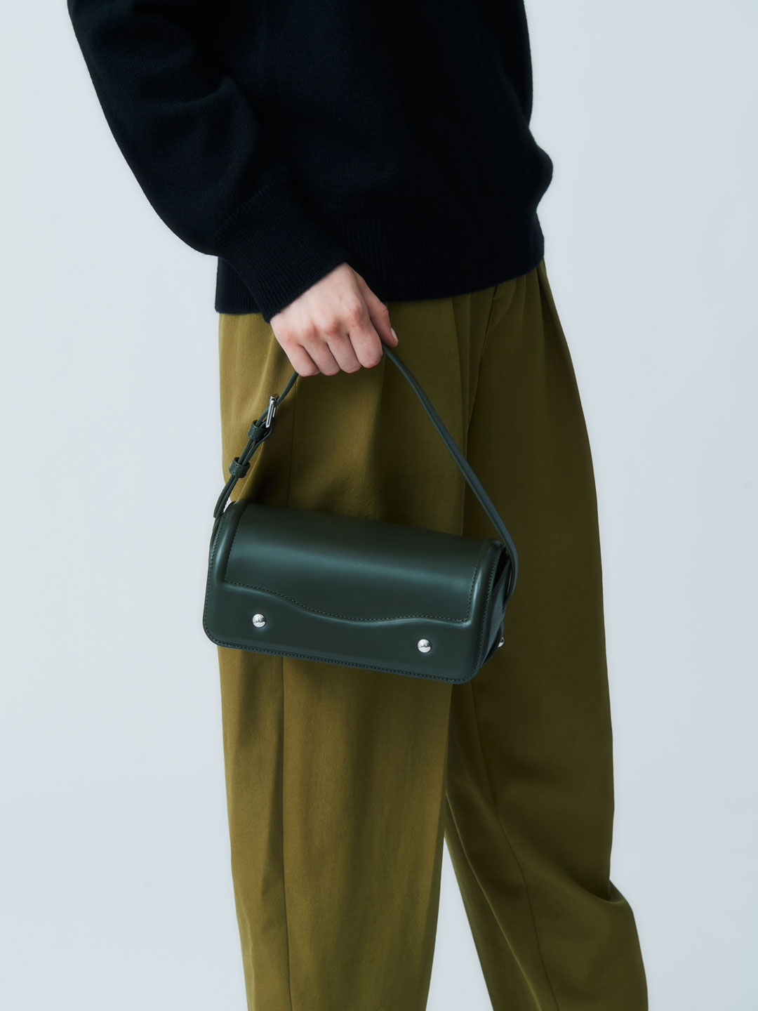 Ransel Handbag - Dark Moss