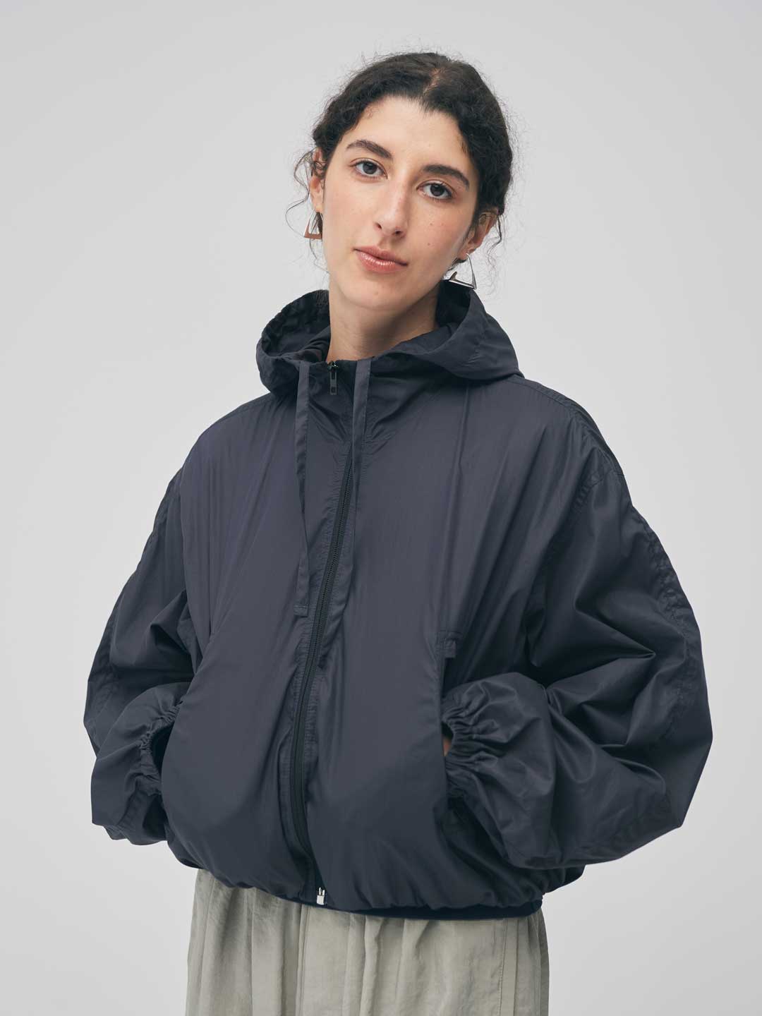 Balloon Blouson - Dark Blue
