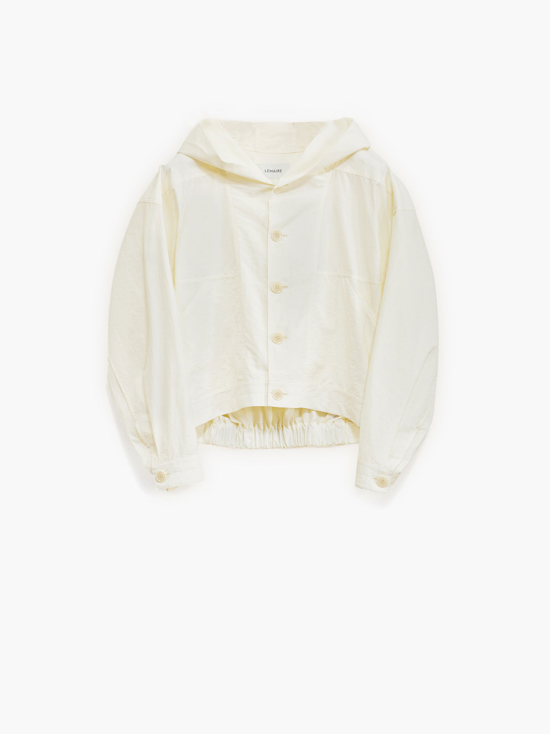 Light Hooded Blouson - Yellow