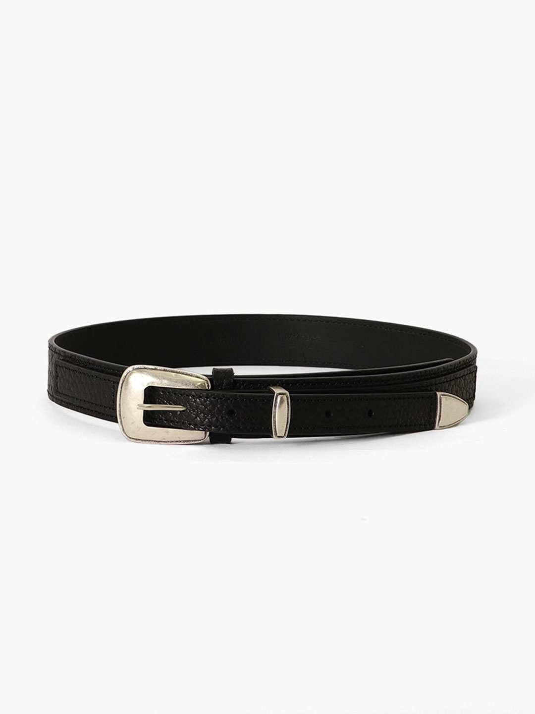 Minimal Western Belt - Black
