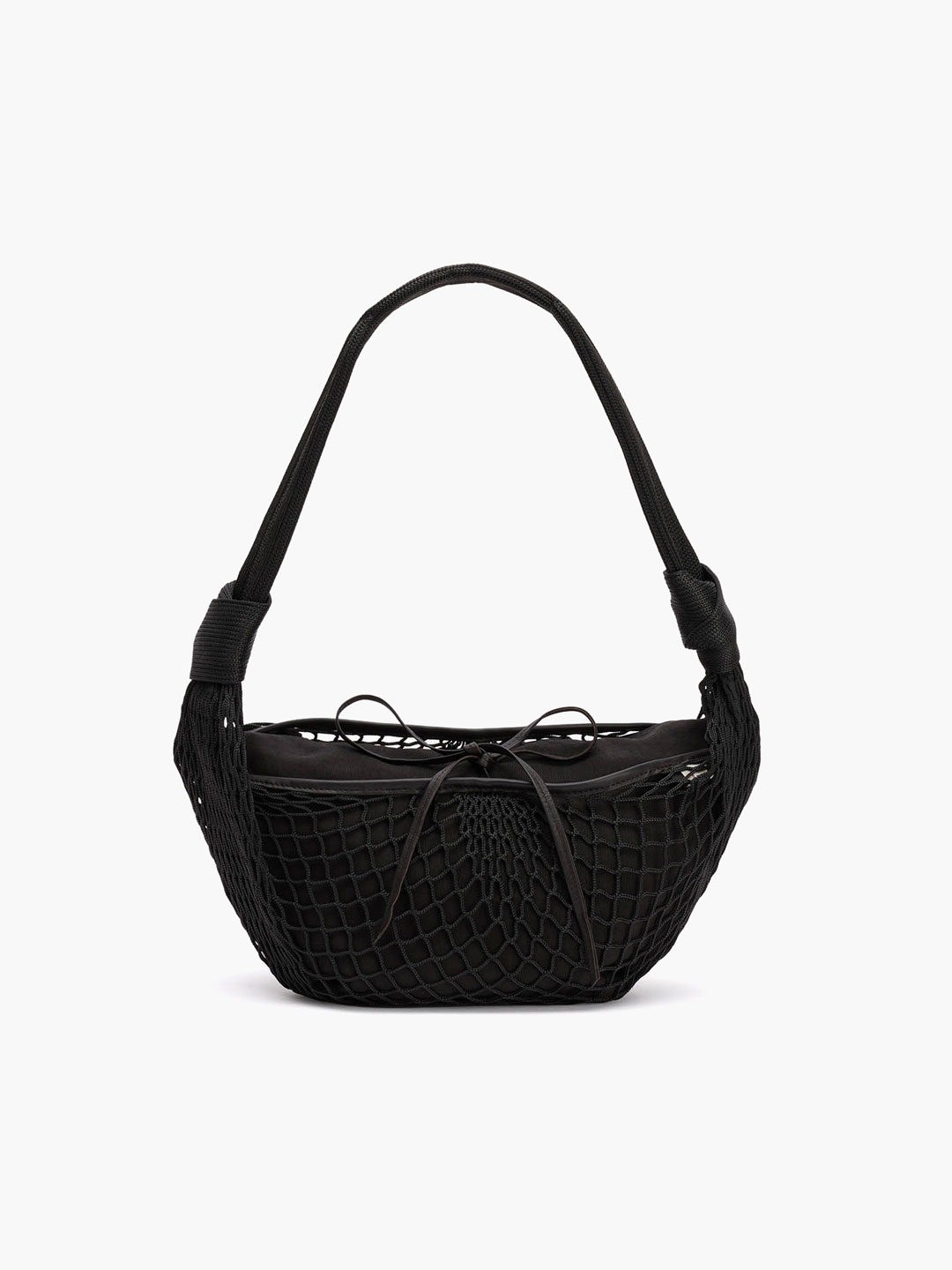 Fortune Croissant Filt Bag - Black
