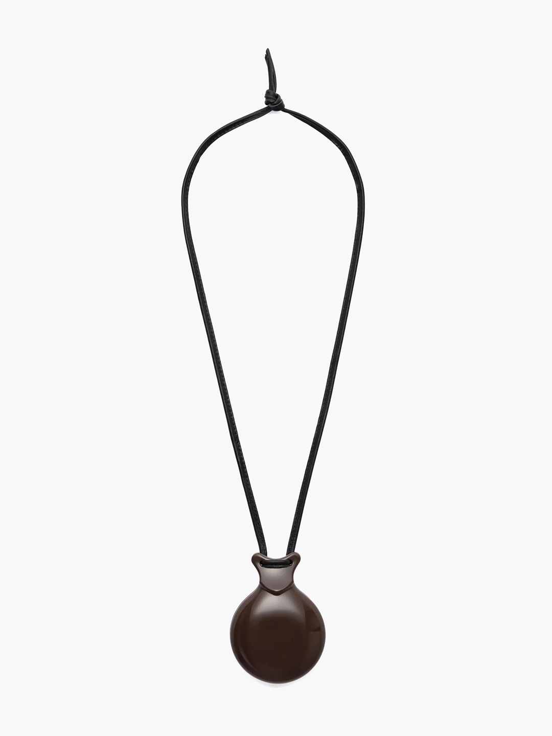 Castanet Necklace - Dark Brown
