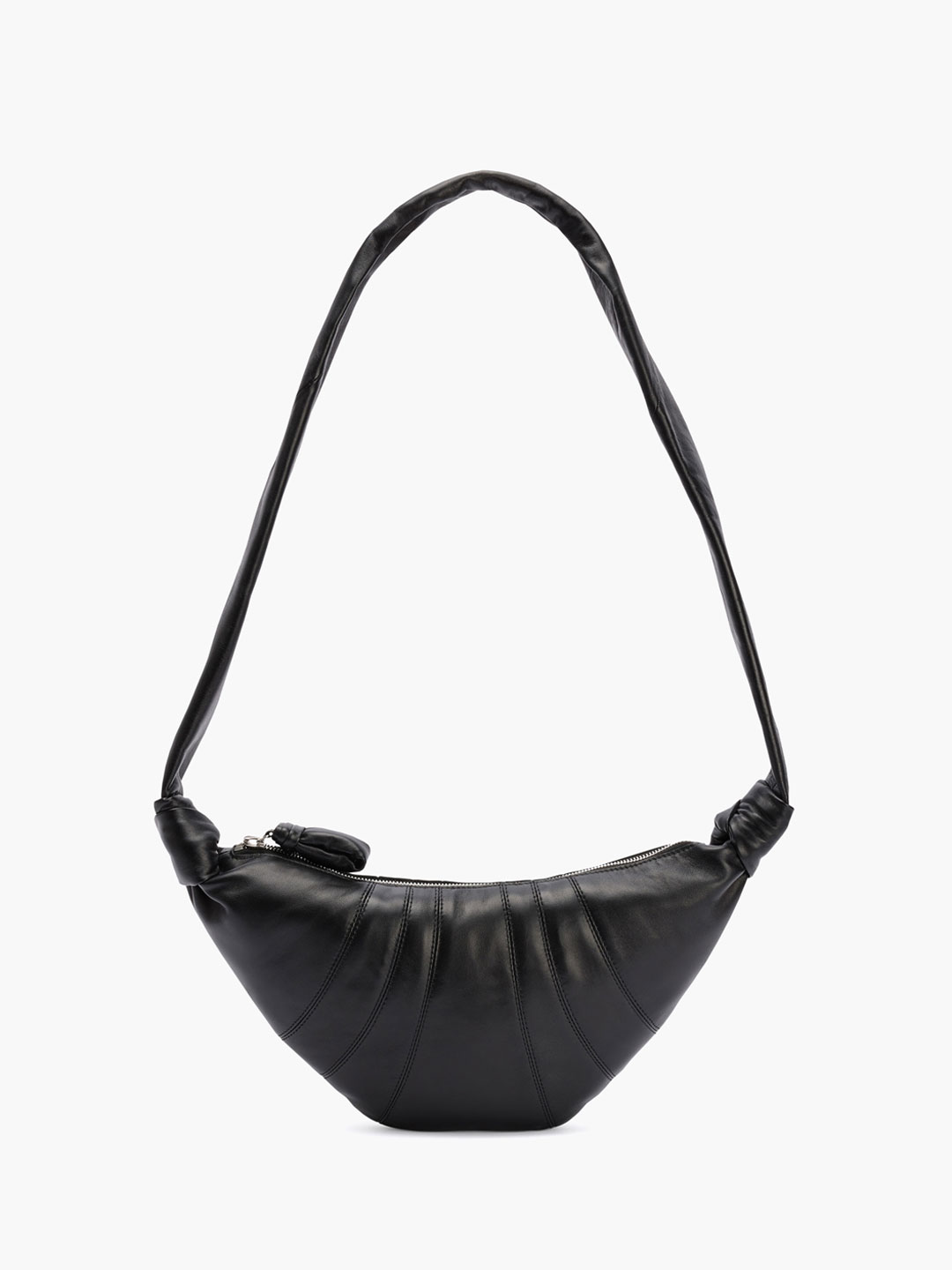 Small Croissant Bag - Black