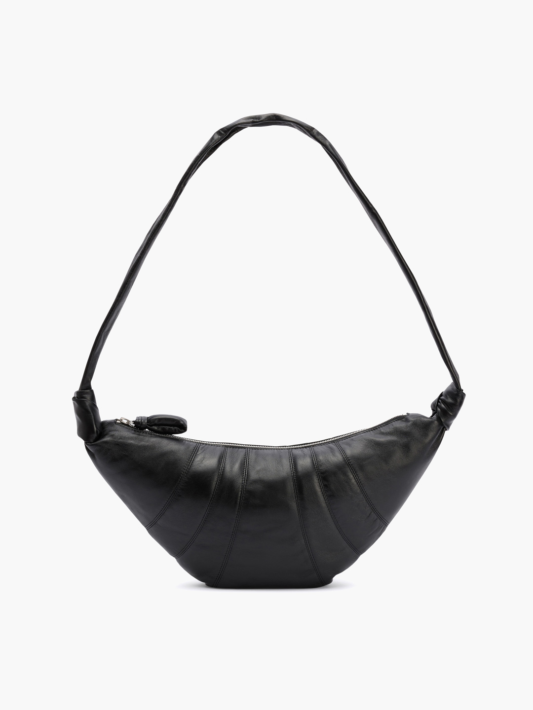 Medium Croissant Bag - Black