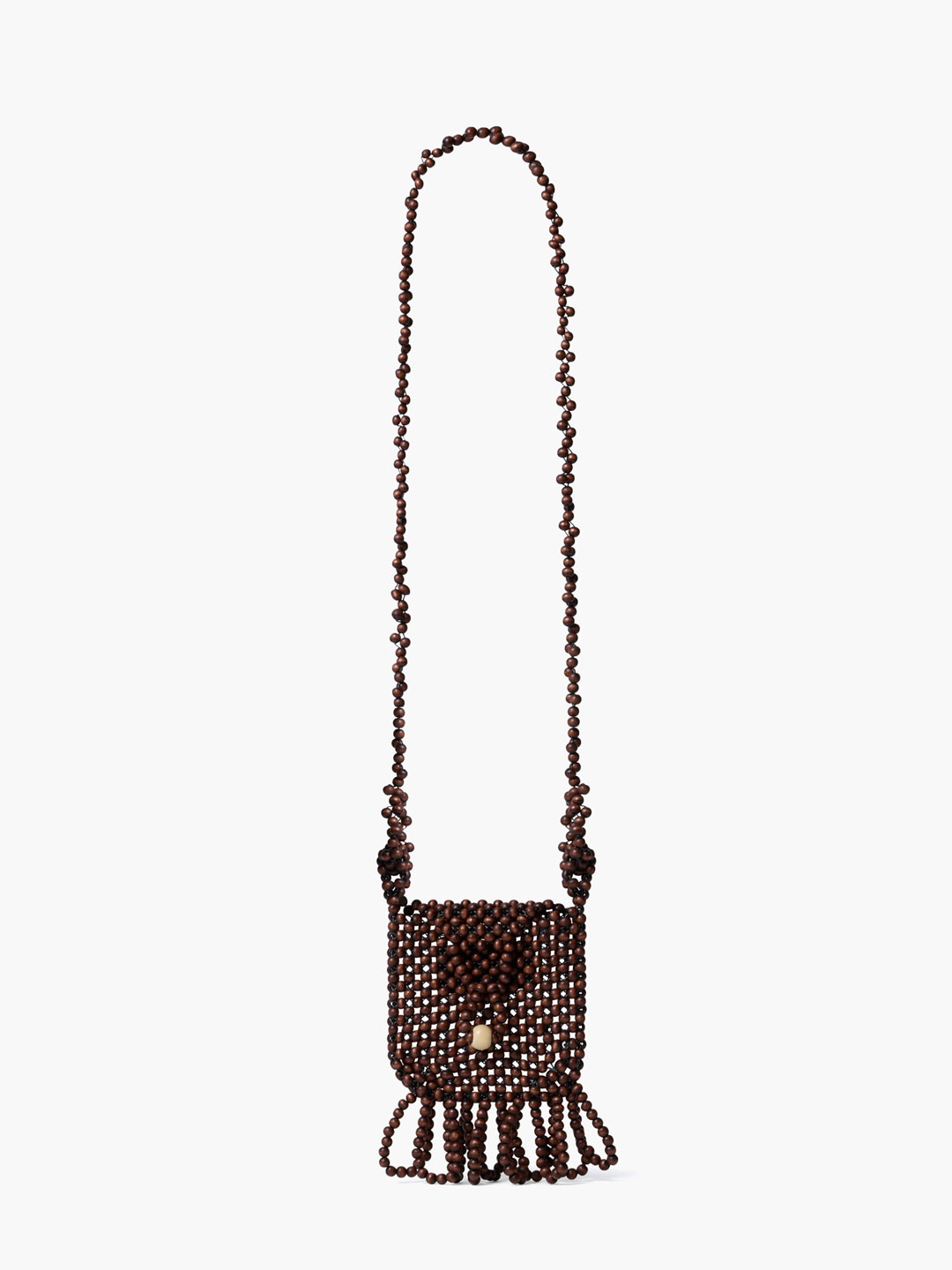 Grigri Necklace Bag - Dark Brown