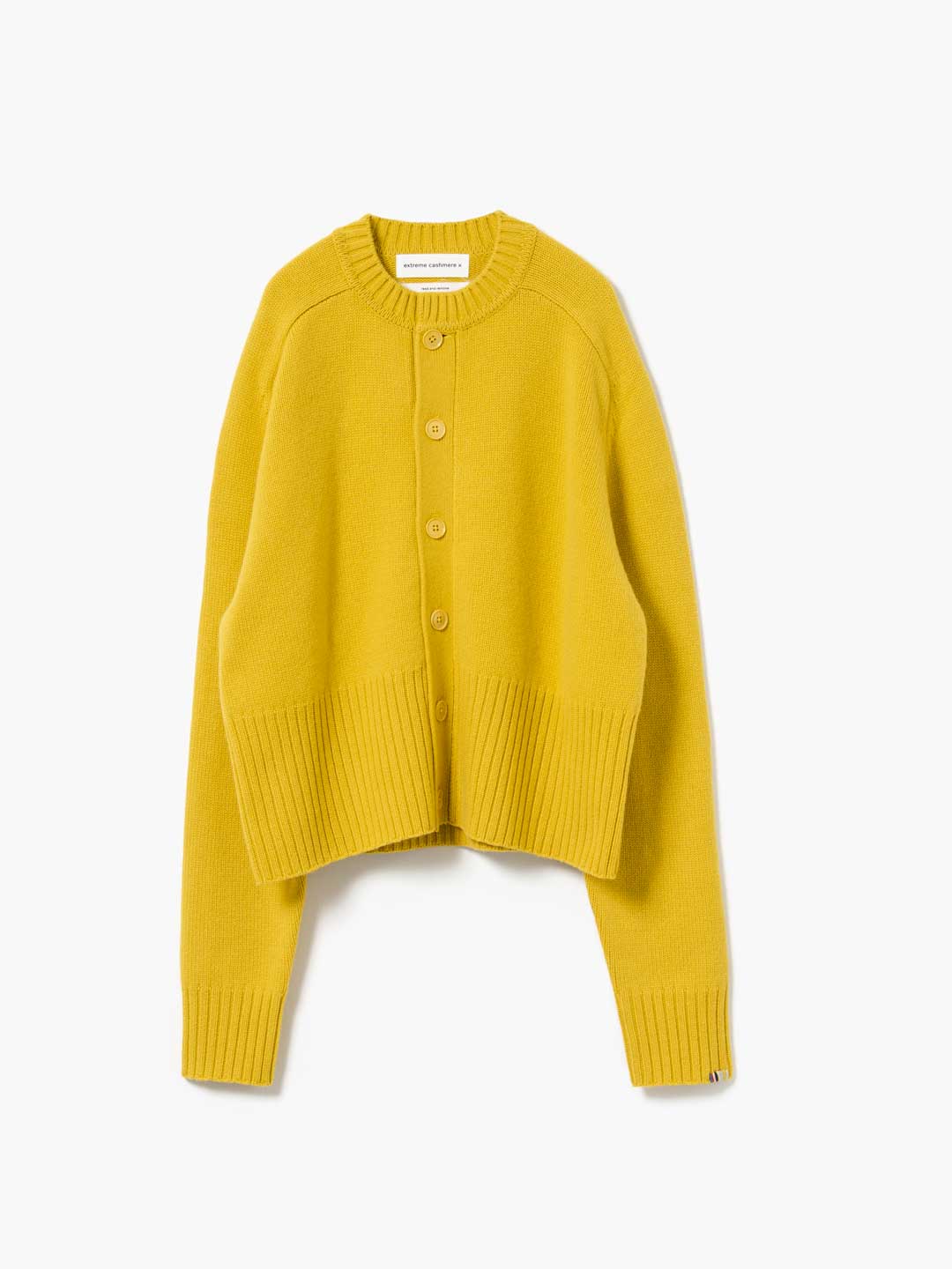 Scala Knit Cardigan - Yellow