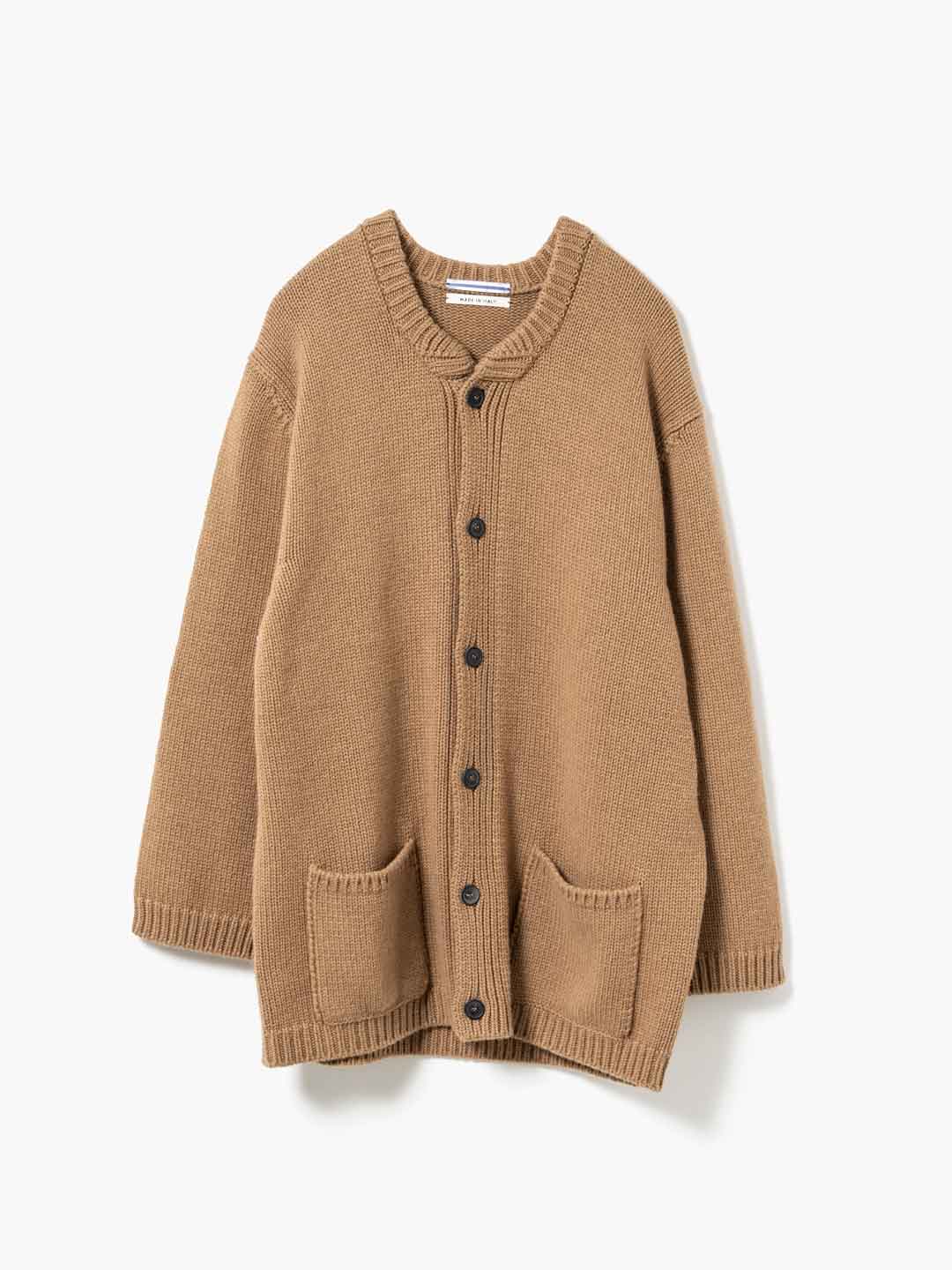 Camel Maxi Cardigan - Camel