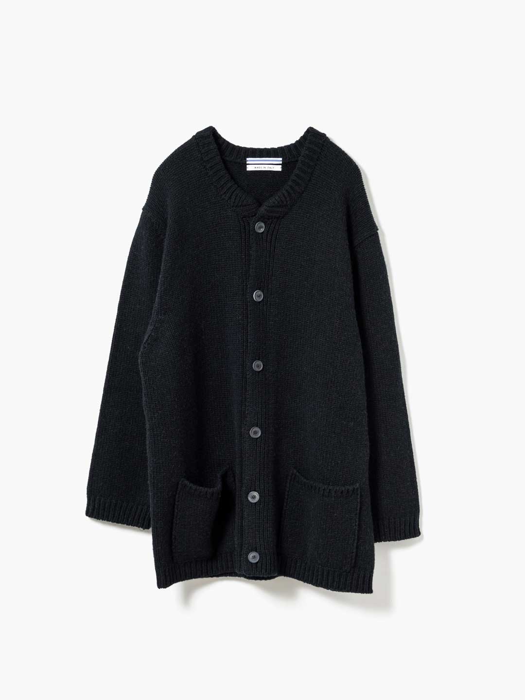 Camel Maxi Cardigan - Black