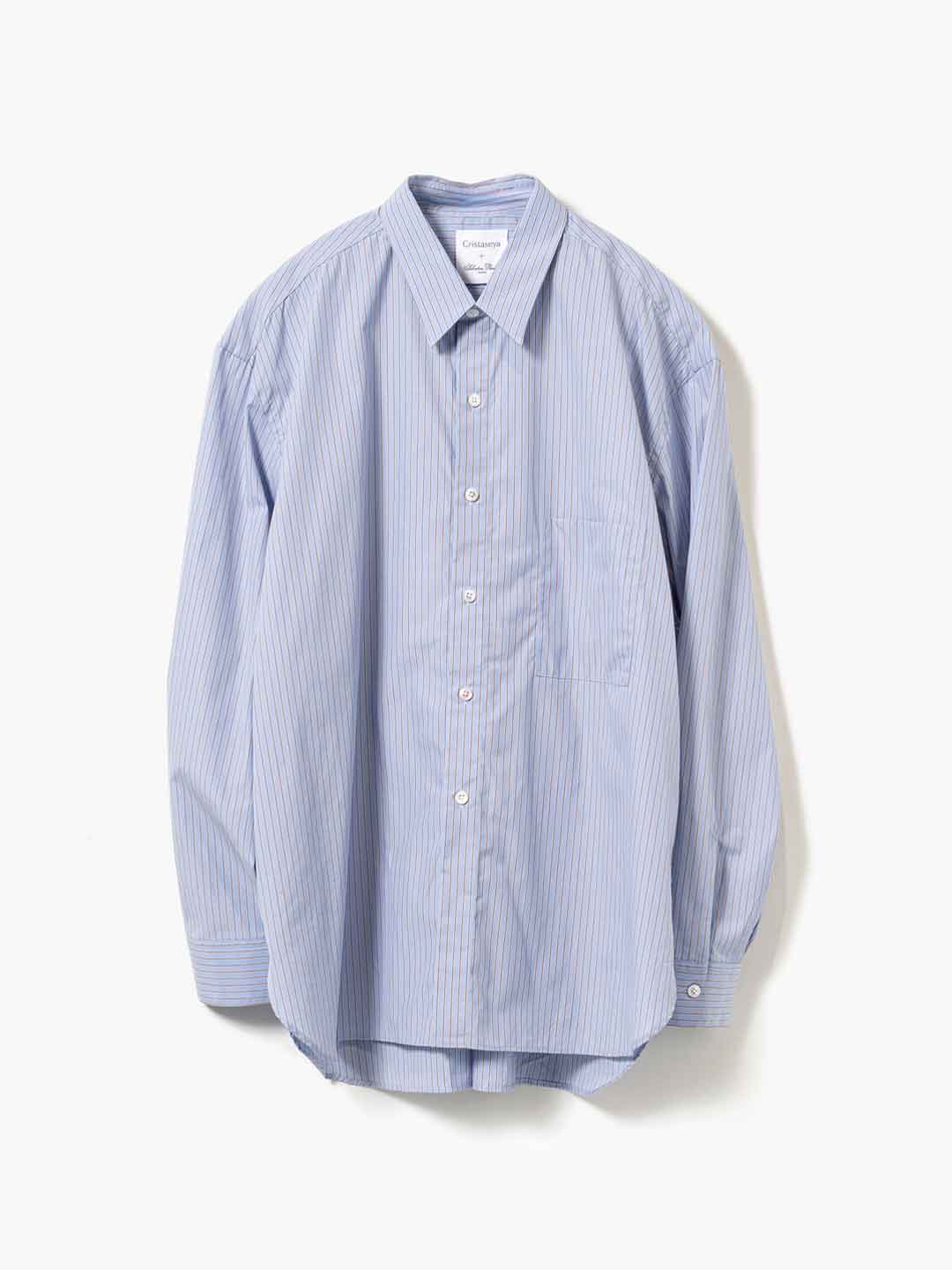 Handmade Classic Collar Shirt - Blue