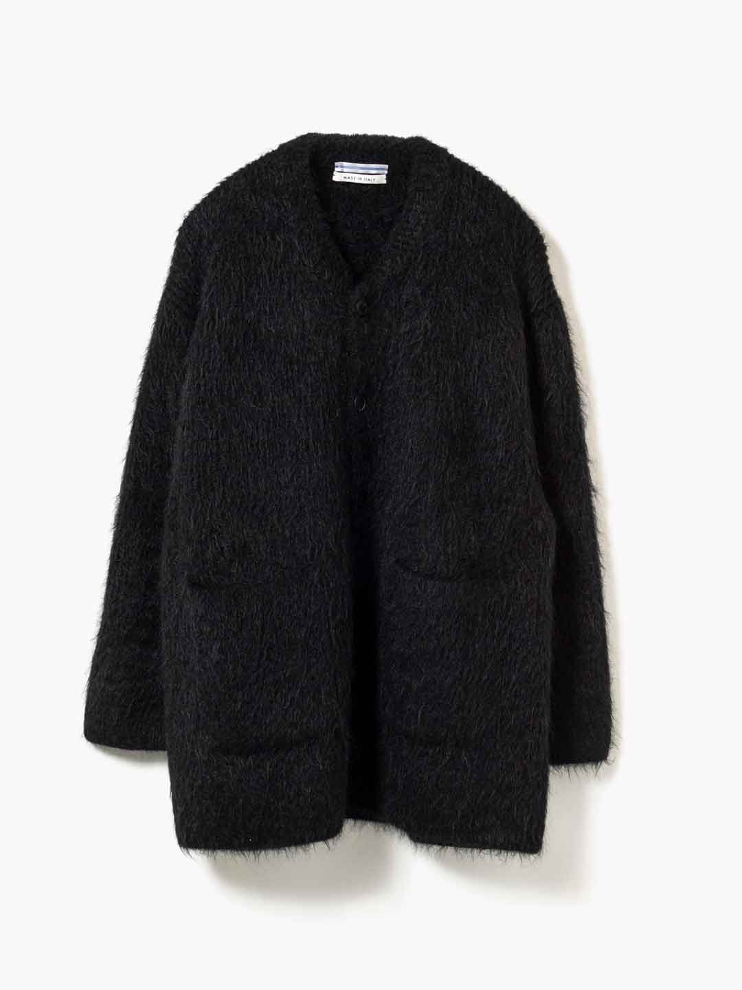 Visone Maxi Cardigan - Black