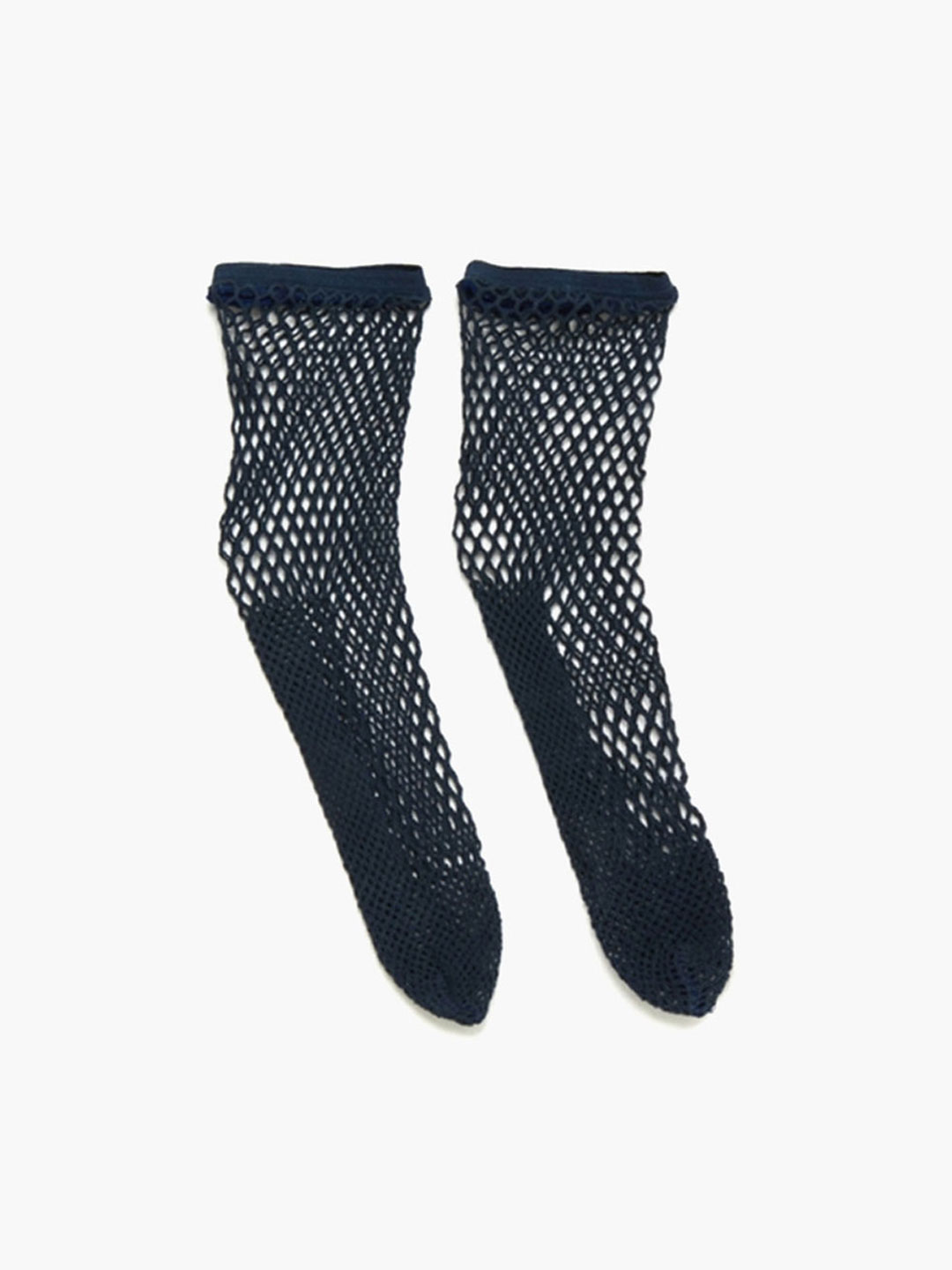 Fishnet Socks - Navy