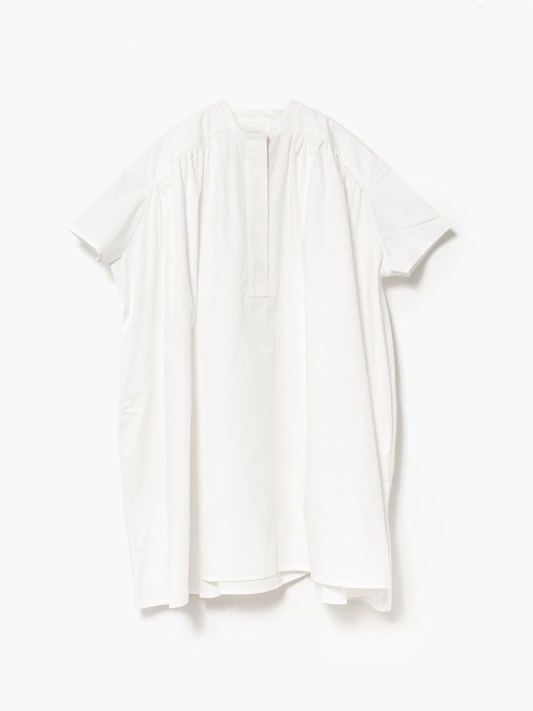 All Shirt Dress - White