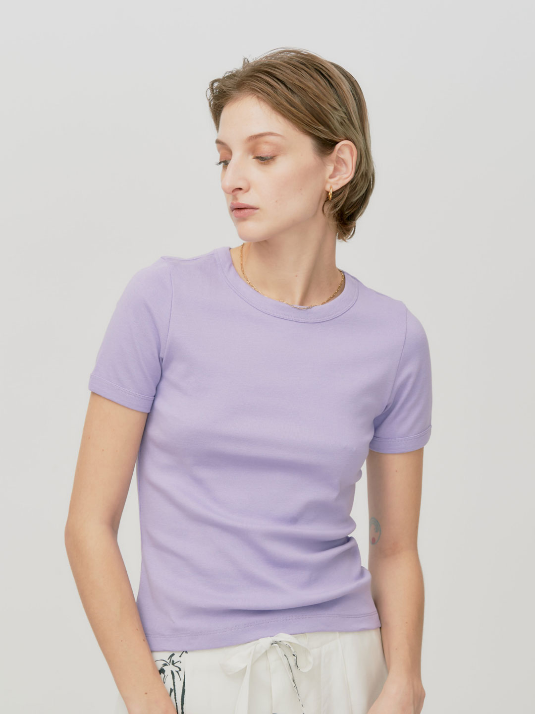 Car Tee - Light Purple