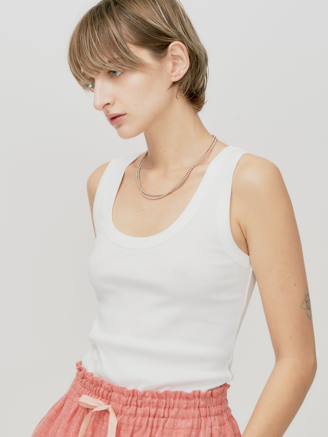 Hille Tank - White