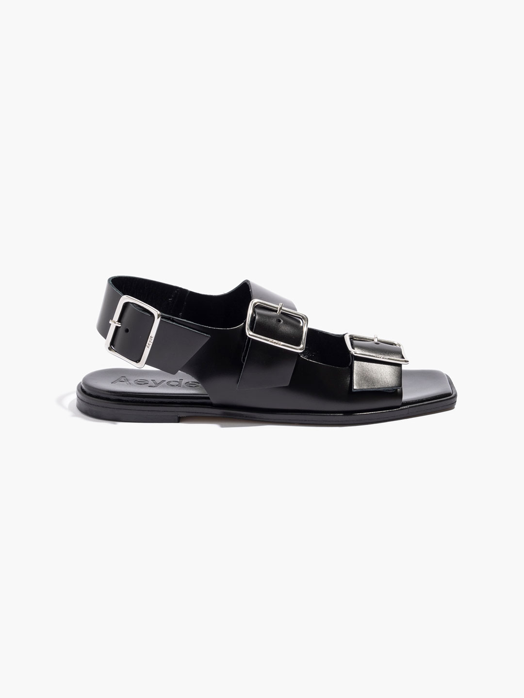 Thekla Calf Leather Sandals - Black
