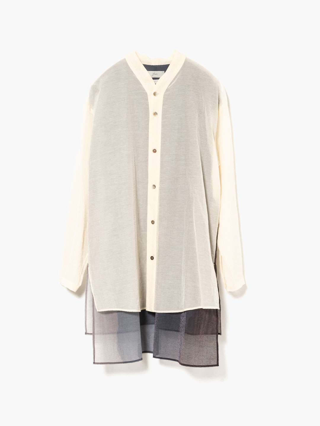 Membrane Dress Shirt［×YURIKO TAKAGI ］ - Off White