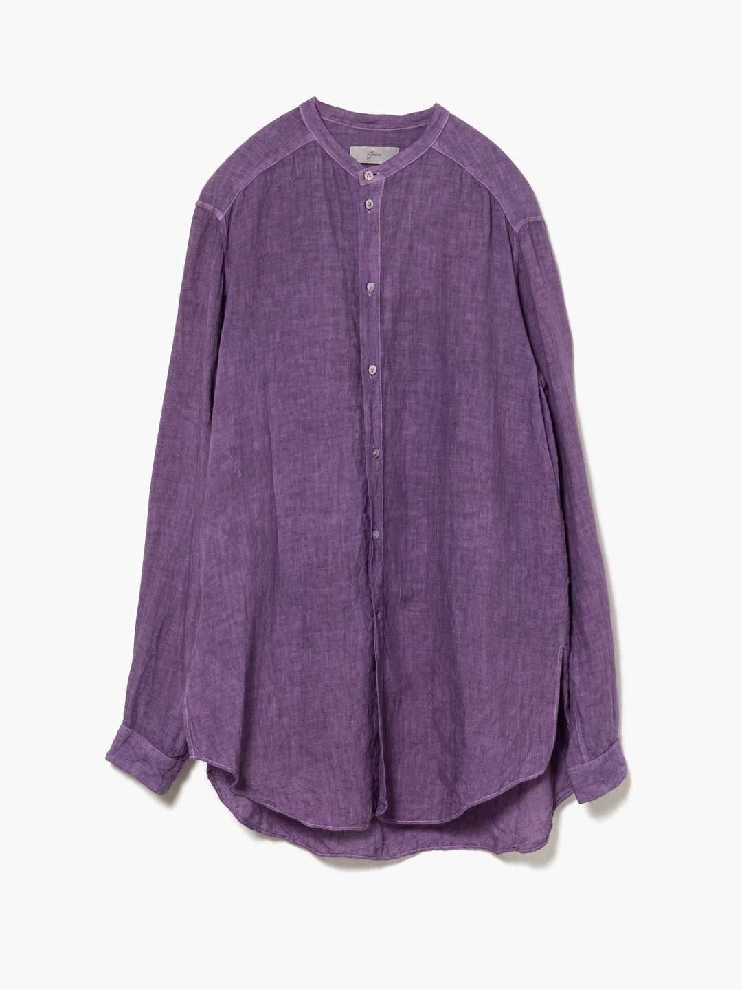 Side Slit Shirt - Purple