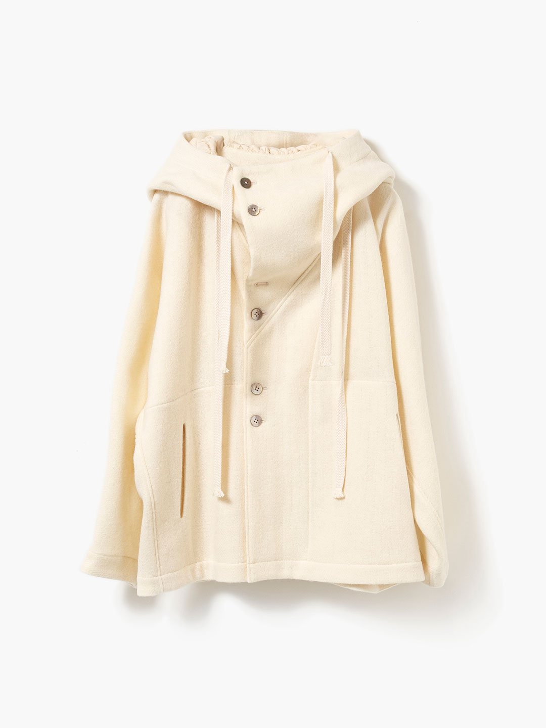 amachi(アマチ) | カバードジャケット - オフホワイト