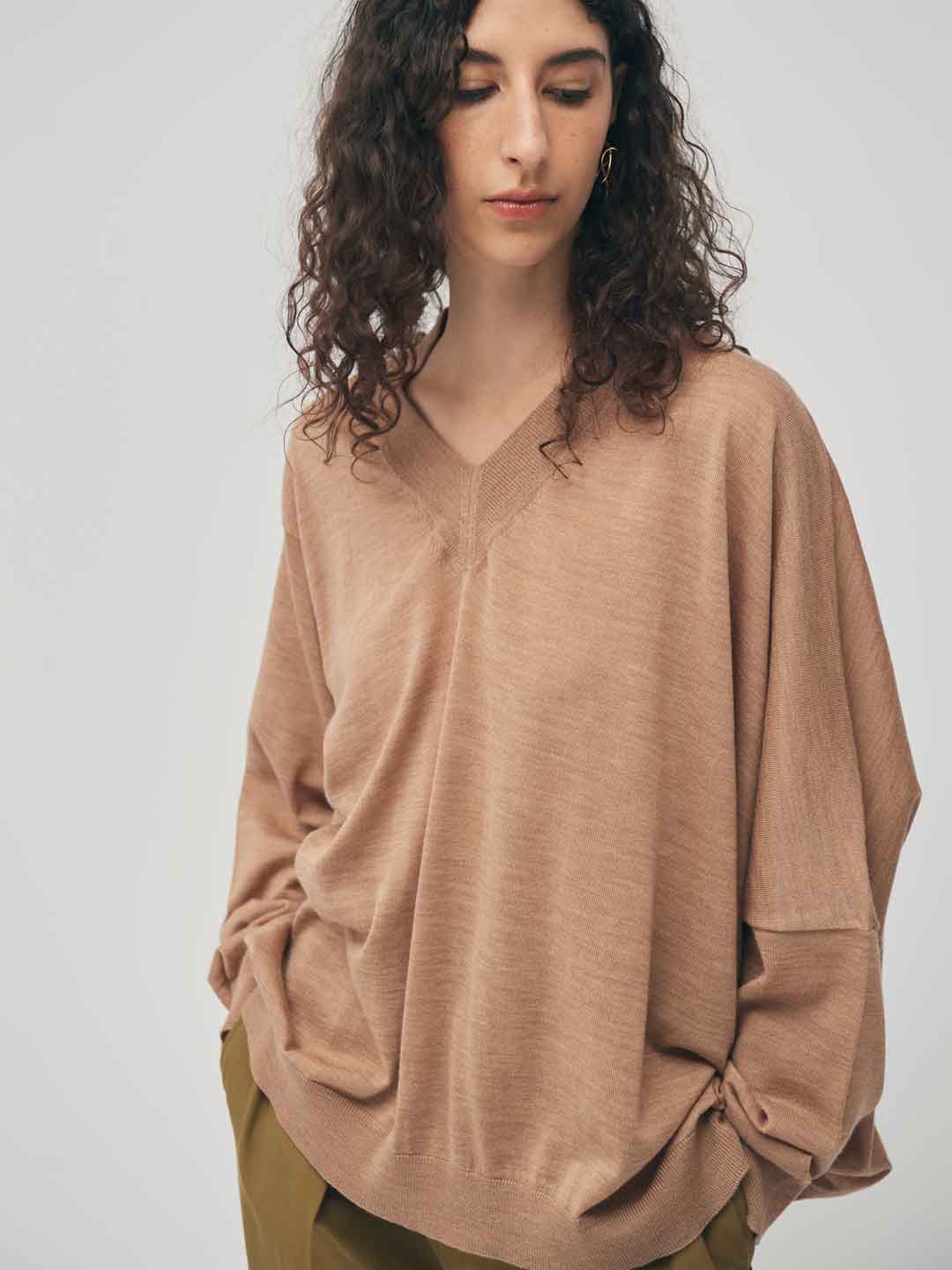 Sweater - Camel