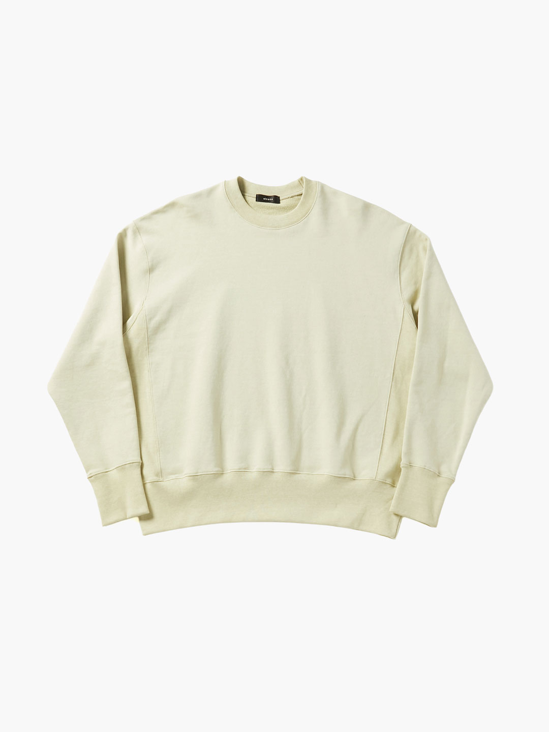 Vintage Shape Sweat - Light Yellow