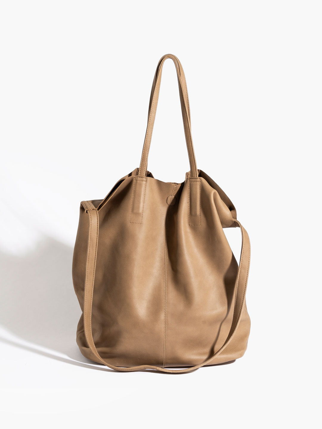 3way Medium Tote Bag - Camel