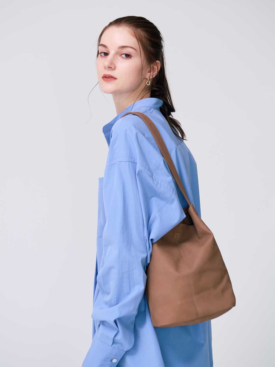 Cylinder Bag S - Camel