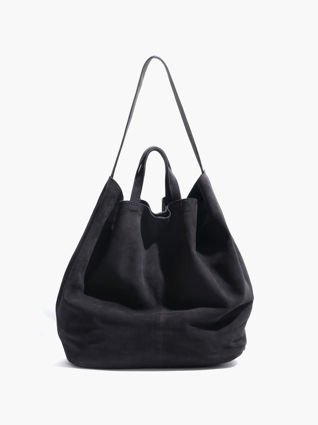 Messenger Bag Oil Suede - Charcoal