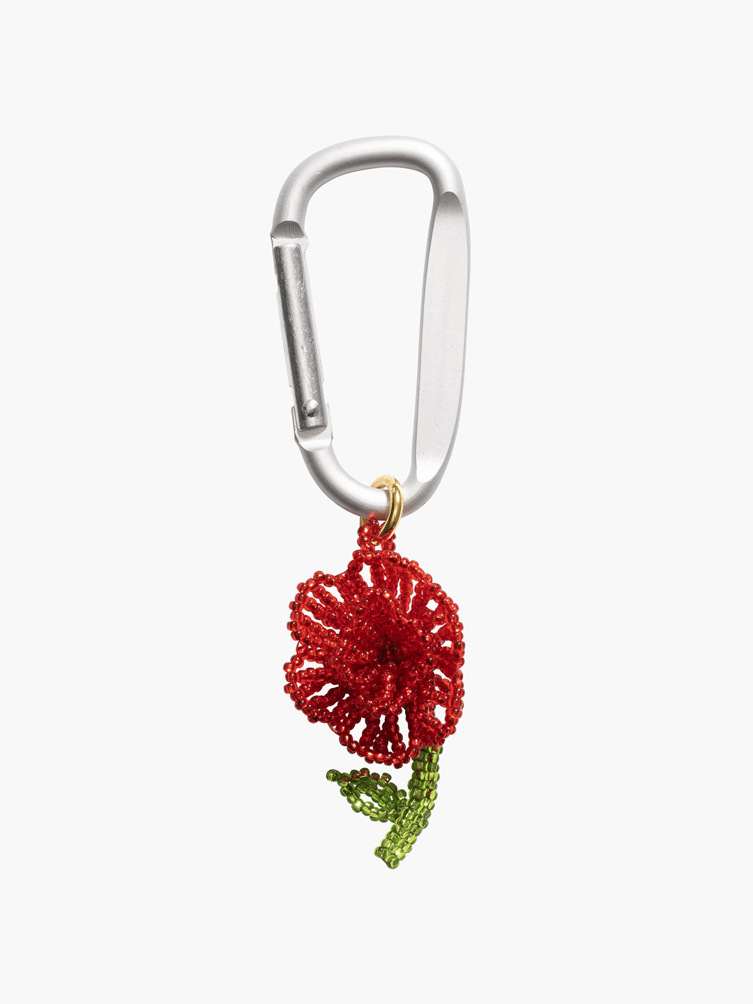 Rose Carabiner Keychain - Multi