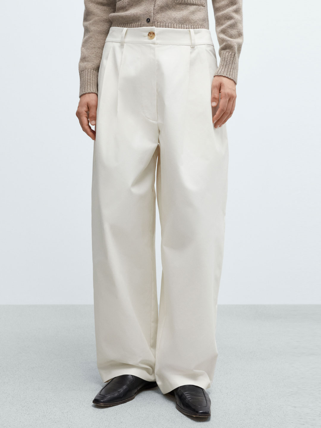 Technical Tailored Pants - White