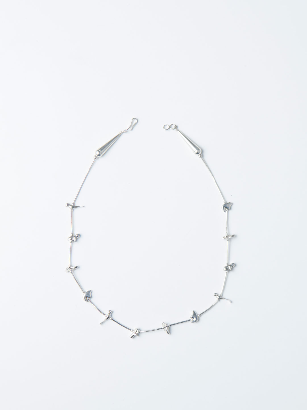 Petit Animal Fetish Necklace 40.5cm - Silver