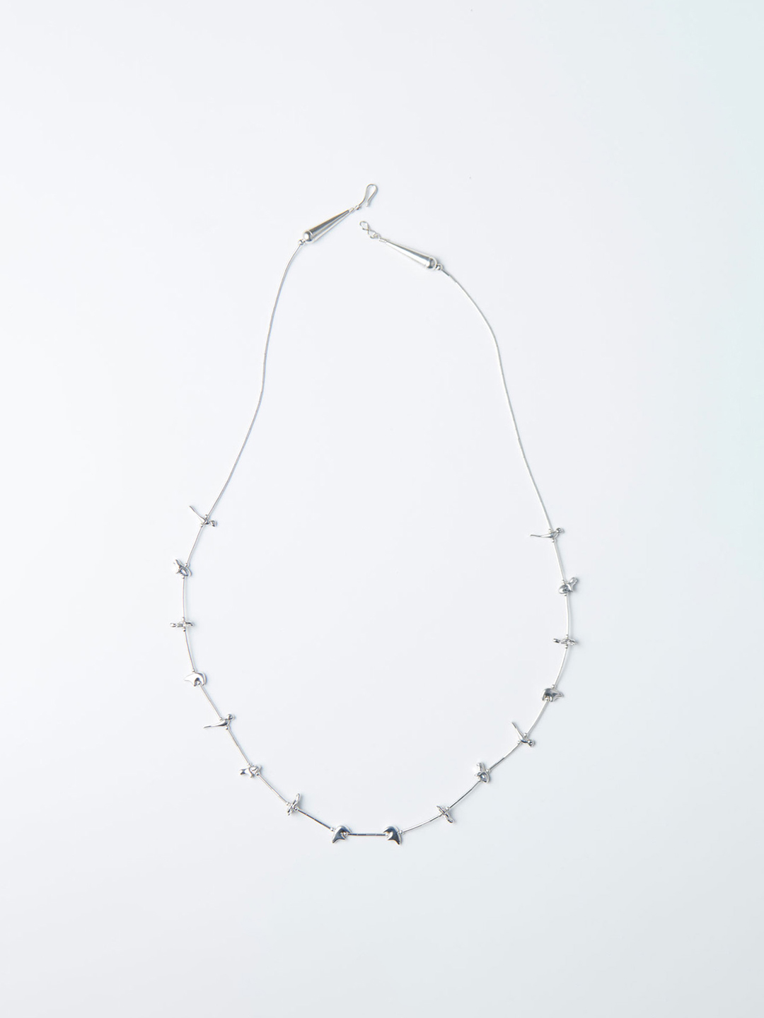 Petit Animal Fetish Necklace 67cm - Silver