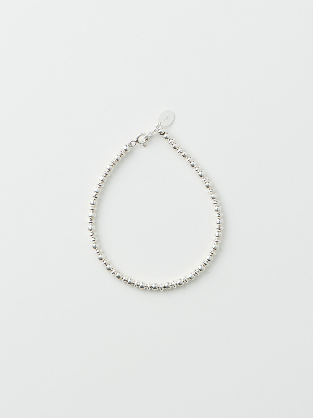 3mm Ball Chain Bracelet - Silver